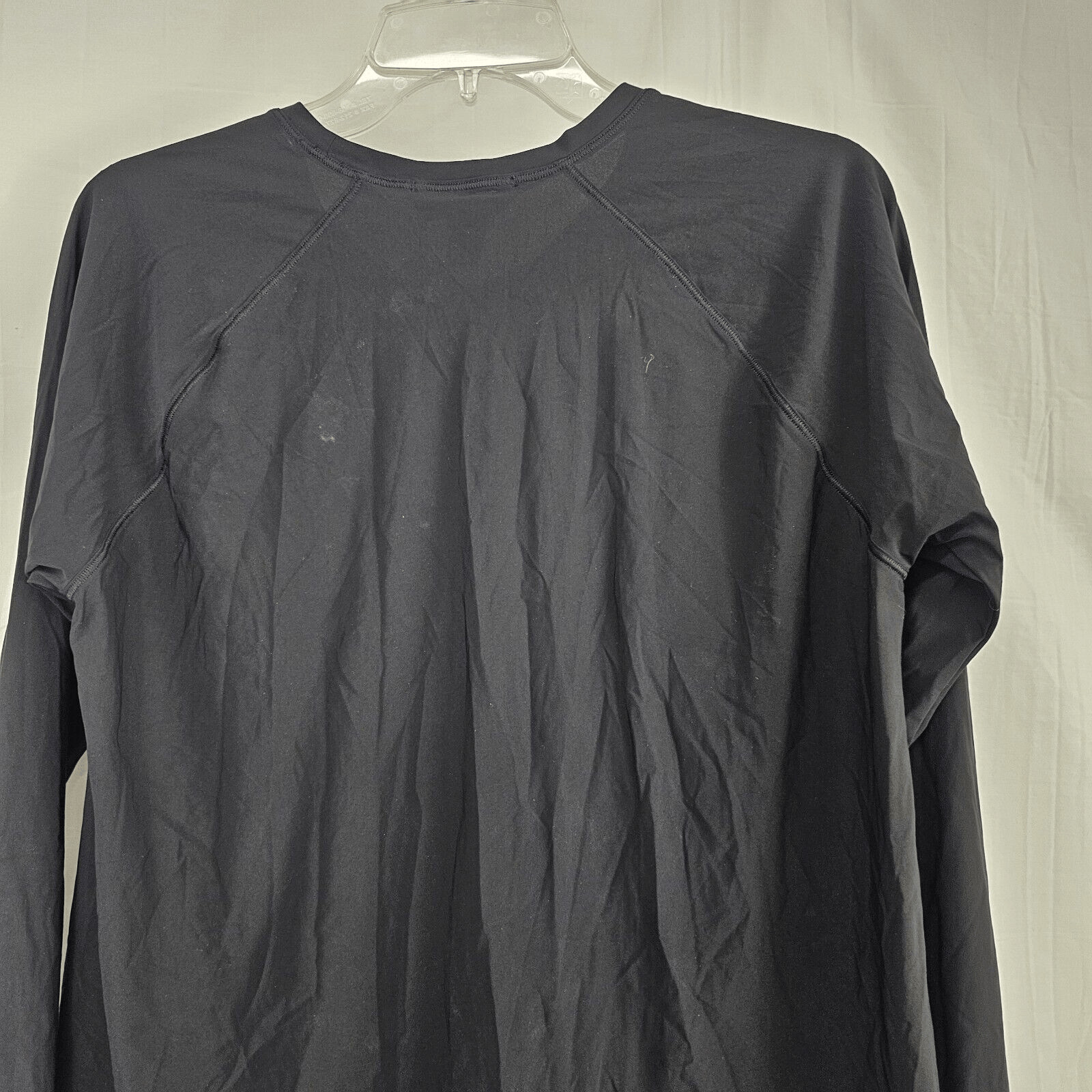 Athleta Solid Black Long Sleeve Active Rashguard … - image 7