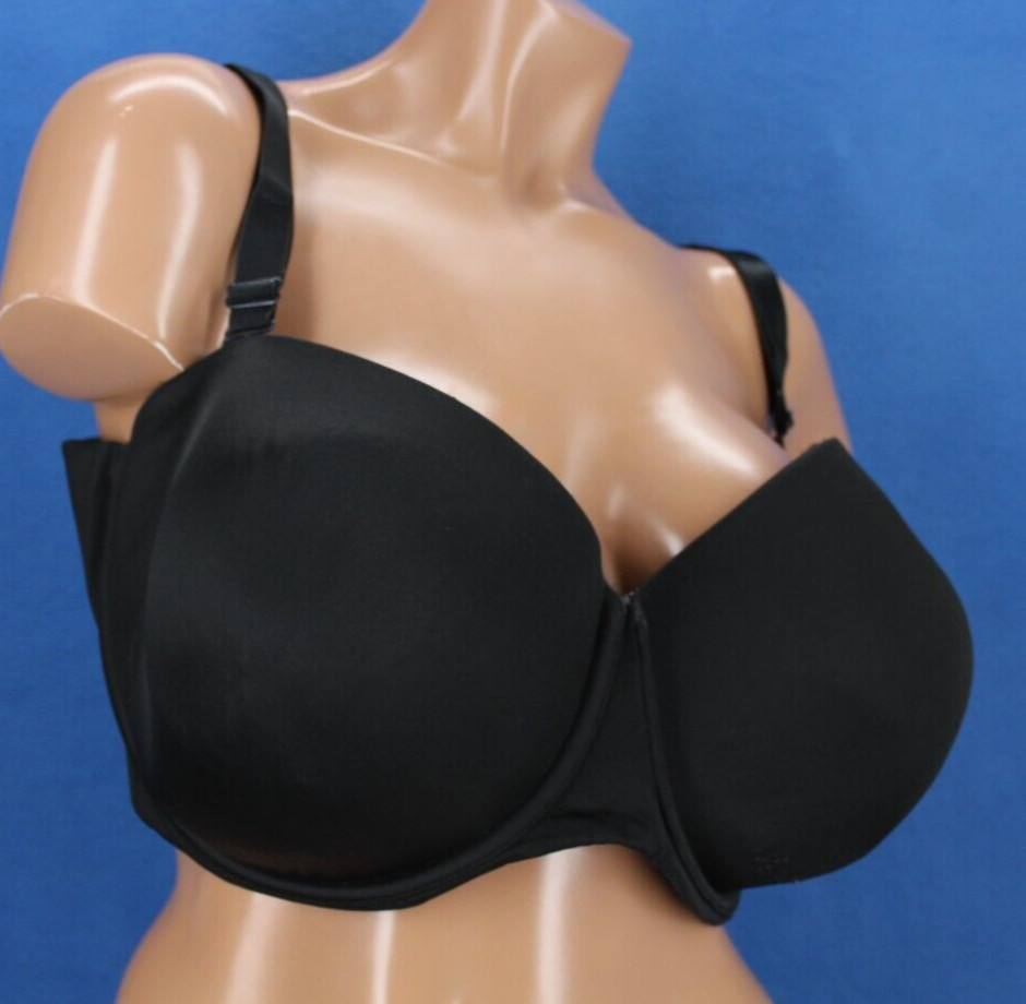 Cacique Black Underwire Lightly Lined Multi-way B… - image 3