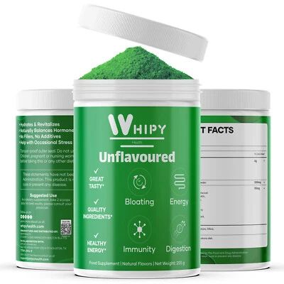 WHIPY 21 Advanced Super Greens Powder Super Food Immune Booster Nutrient 30 Servings