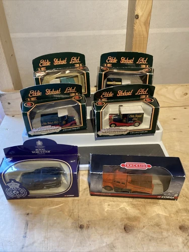 Corgi Classics Boxed Die Cast Car Bundle 6 Pc Vintage Model Cars 6 In Total