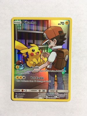 Pikachu - 241/236 - Secret Rare Pokemon Cosmic Eclipse MINT | eBay