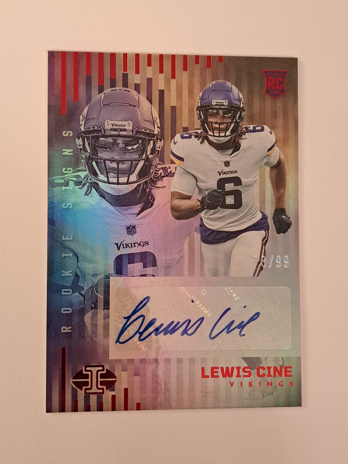 Lewis Cine Panini Illusions Rookie Signs #RSLC Base