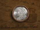20 Coin Morgan Dollar Roll 1889 & CC BU, Uncirculated Gem Mint State