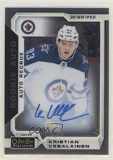 2018-19 O-Pee-Chee Platinum Rookie Autos Kristian Vesalainen #R-KV Auto 01ks