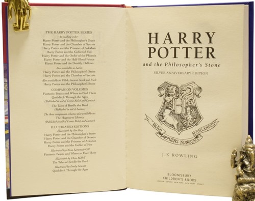 J K ROWLING, Jahrgang 1965 / Harry Potter und der Stein der Weisen 1. Auflage - Bild 3 von 4