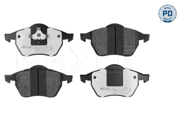Bremsbelagsatz, Scheibenbremse MEYLE-PD: Advanced Performance A 025 219 1119/PD-image