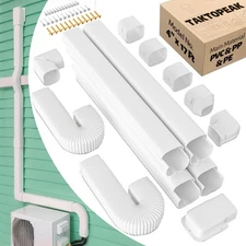 17 Ft Mini-Split Line Set Covers Kit for Air Conditioners