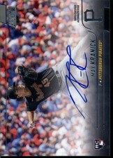 2022 TOPPS STADIUM CLUB #SCBA-MK MAX KRANICK AUTO PITTSBURGH PIRATES BASEBALL
