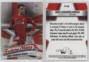 2019-20 Topps Chrome UCL Future Stars Trent Alexander-Arnold #FS-TAA