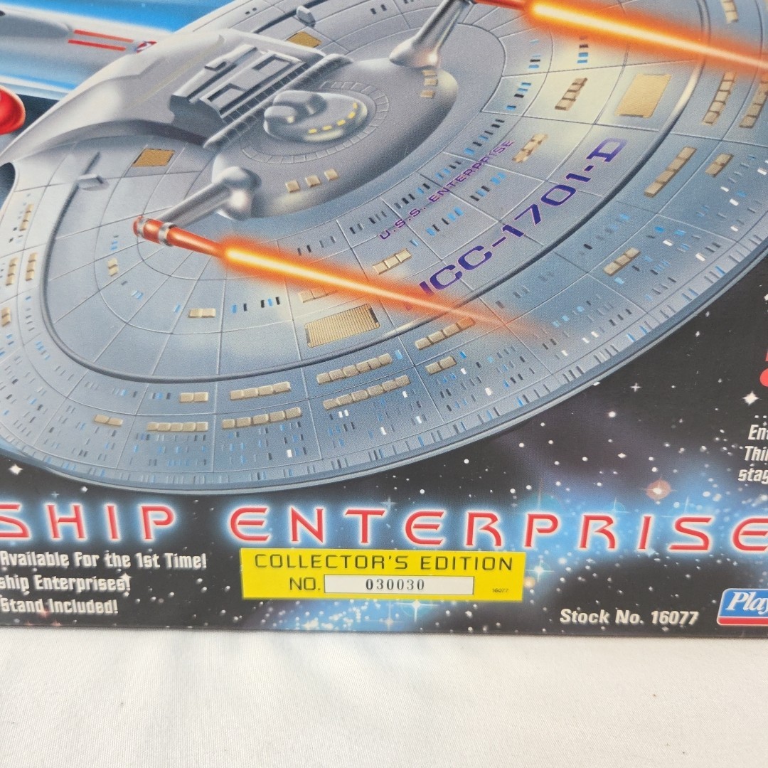 Star Trek Transwarping Ncc-1701-d Starship Enterprise 1996