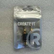 Radio Shack Gold Plated Dual Banana Plug, 278-0308. Brand New!