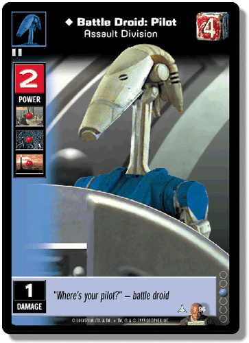 Battle Droid: Pilot, Assault Division - The Jedi Council - Young Jedi - Picture 1 of 6