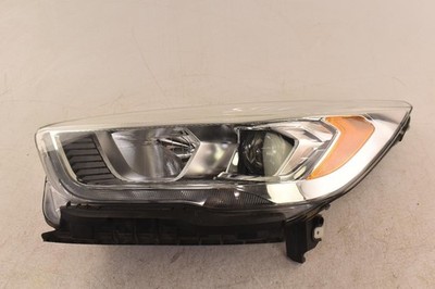 17 FORD ESCAPE L Headlamp halogen, w/LED accent, blacked out background, Left