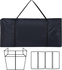 DJ Booth Carrying Bag 1680d Oxford Cloth DJ Facade Panel Carry Bag Black Facade