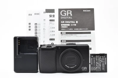 [Top MINT] Ricoh GR DIGITAL III GRD3 10.0MP Compact Camera s/c 1393 from JAPAN - Image 1 of 4