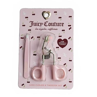 Juicy Couture Lash Curler And Tweezer Set Pink Y2K/Coquette Beauty Tools NWT