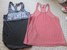 2 Victoria's Secret VSX Sport Women's Racerback Sleeveless Tank Top Size XS