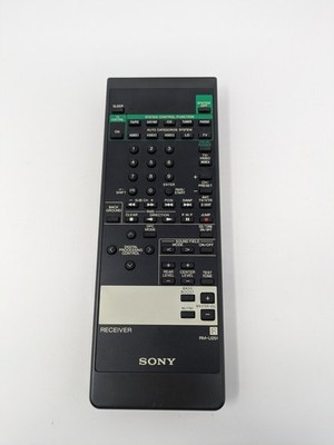 Sony RM-U251 OEM Original Audio Receiver Replacement Remote Control Black TESTED