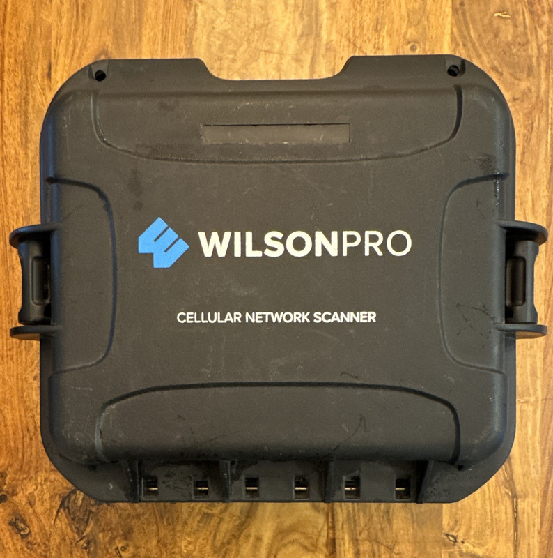 WilsonPro Cellular Network Scanner Kit w/ Case, Antenna, USB & Coax Cables