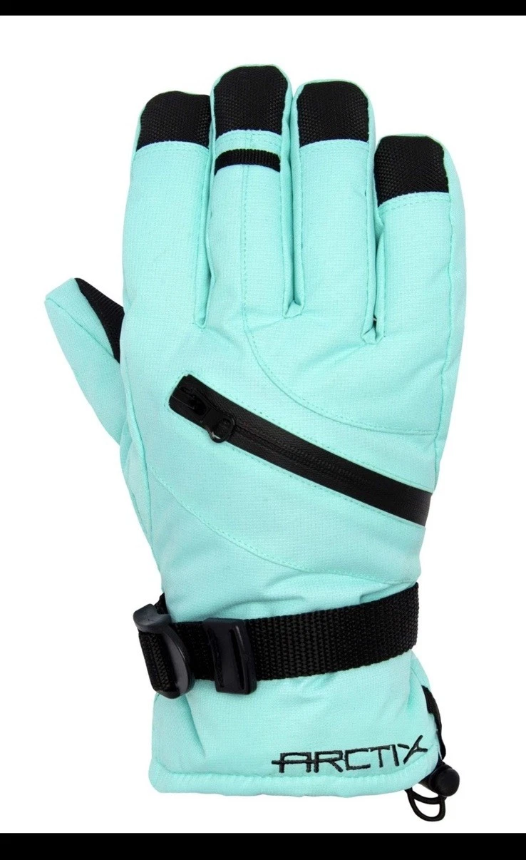 Arctix Women’s Medium Insulated Downhill Gloves Island Azure NWT