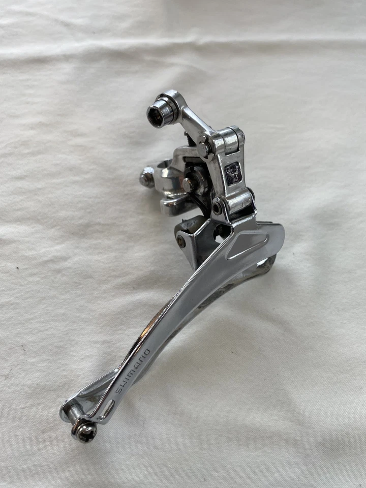 Vintage Shimano Deore “Deer Head” FD-M700 Front Derailleur— Polished - Excellent - Image 2 of 4