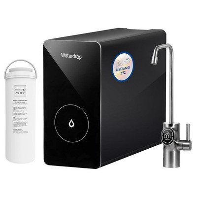Waterdrop D6 Reverse Osmosis Water Filter, Extra WD-D6RF Replacement filter