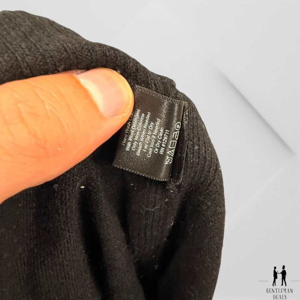 Jenni Kayne Women's Wool Viscose Sweater Black Size XS Crew Neck Knit Soft - Image 3 of 4