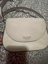 Kate Spade Leila Mini Flap Crossbody Blue Leather Frosty Sky