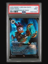Disney Lorcana Daisy Duck Paranormal Investigator Promo Foil 24 PSA 9 EN 2025