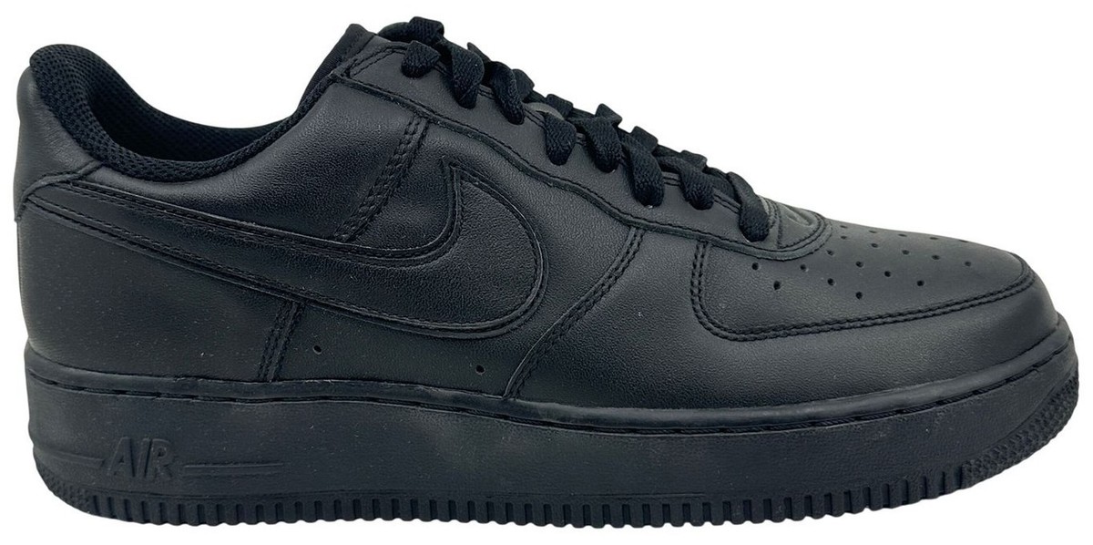 Preços baixos em Nike Air Force 1 Triple Black W | eBay