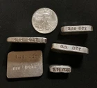 3.5 TROY OZ HAND POURED .999 FINE SILVER BAR
