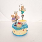 Enesco Baking You Happy Music Box Revolving "Whistle While You Work Mice"  — photo 8
