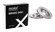 2x RIDEX Avant Ø296mm pour RENAULT Kadjar (HA, HL) Koleos II (HC)