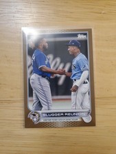 2022 Topps Series One Wander Franco & Vlad Jr Sluggers Reunion Gold Foil /2022 Y