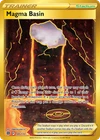 Pokemon Brilliant Stars Secret Rare Magma Basin 185/172 - Near Mint (NM)