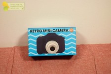 Retro Y2K Mini Camera for Kids 3Y Black