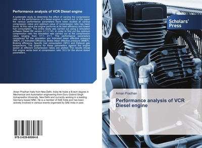 Performance analysis of VCR Diesel engine Aman Pradhan