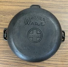 Wagner/Griswold Dual Logo 2 Quart Cast Iron Dutch Oven Made in USA HTF No Lid