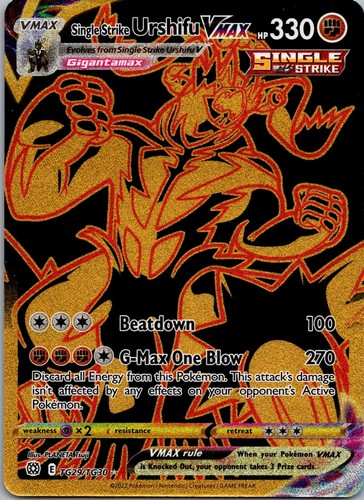 Single Strike Urshifu VMAX TG29/TG30 Brilliant Stars Trainer Gallery Pokemon NM