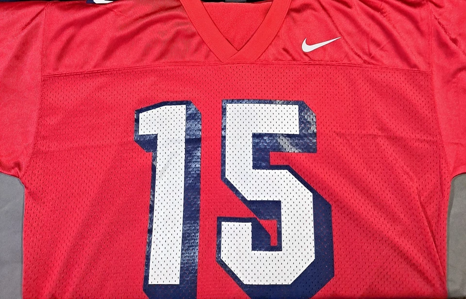 Футболка мужская Nike Michael Crabtree No15 красная Nike футбол на заказ большая стиль 49ers - Изображение 3 из 4