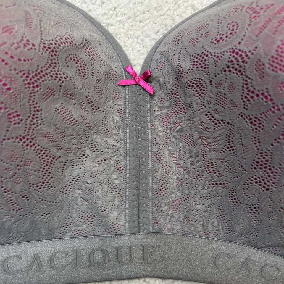 Sujetador Cacique 46DD Cobertura Completa Ligeramente Forrado Sin Wire Lane Bryant Foto 3 de 4