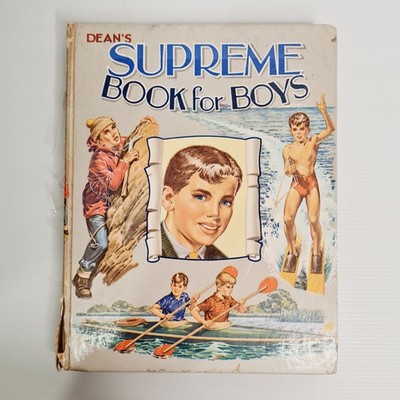 Dean's SUPREME Book for Boys 1963, vintage, children's books