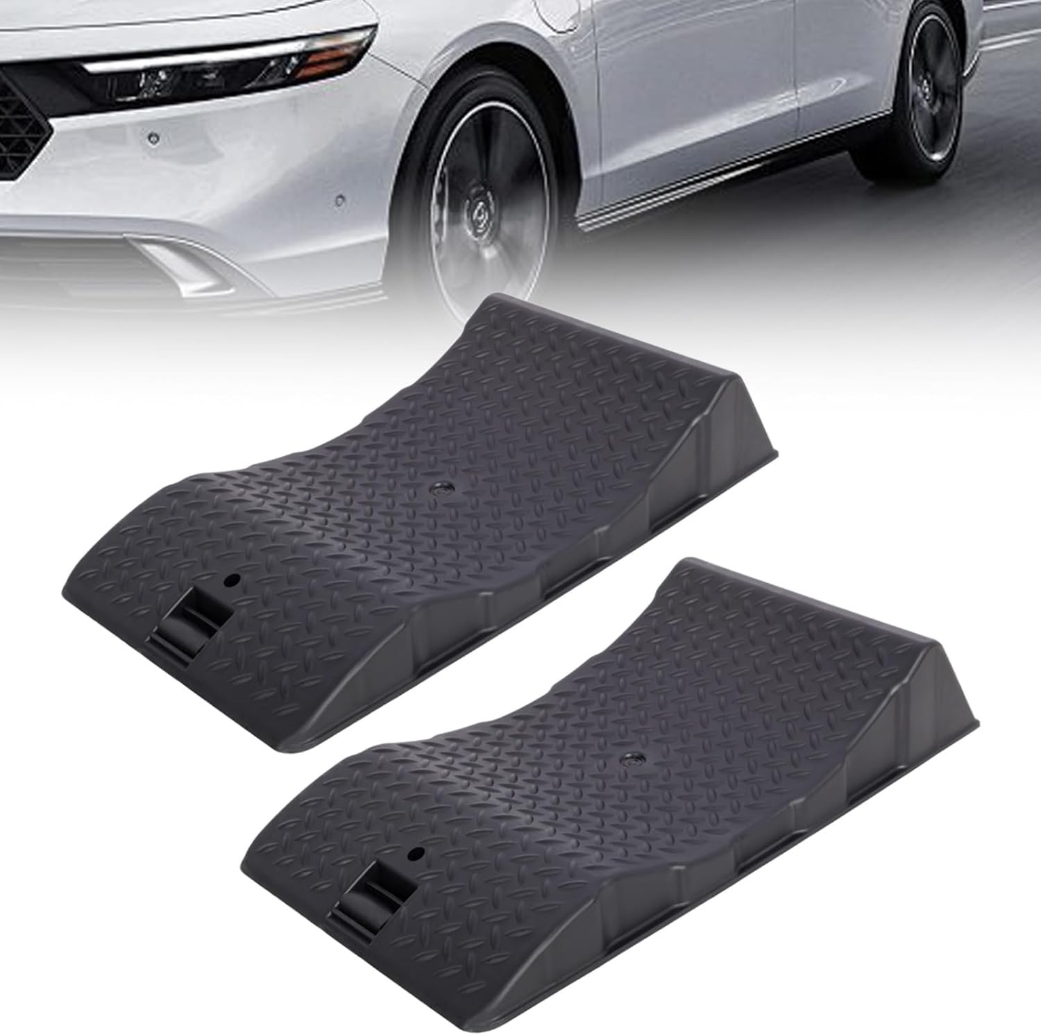 Tire Saver Ramps,Car Ramp Tire Cradle,Wheel Chock for Flat Spot Tire Anti-Slip