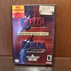 🎮Zelda Two-Game Bonus Disc Ocarina of time & Master Quest GameCube Complete CIB