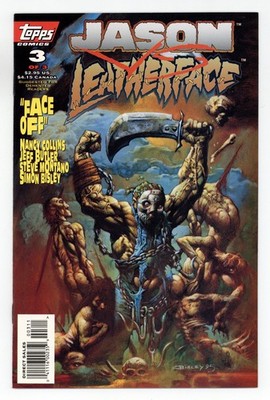 Jason vs. Leatherface #3 VF+ 8.5 1996