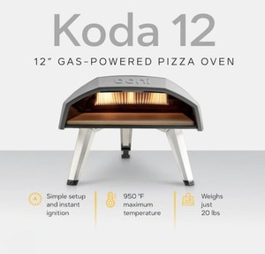 Ooni - Koda 12 Gas-Powered Outdoor Pizza Oven  Brand new in box