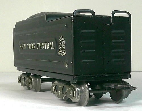 Marx Prewar "Wedge" Tender, Real Clean, Metal Tilt "Pitchfork" Couplers - Picture 3 of 6