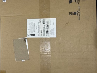 Amazon Basics Dual Compartment Recycling Trash Can, 60 Liters
