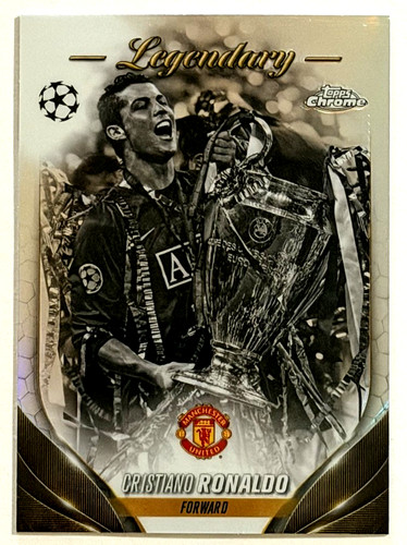2023-24 TOPPS CHROME CHISTIANO RONALDO LEGENDARY REFRACTOR