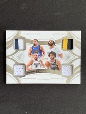 Dinwiddie, Anthony Davis, Thompson, Lively II 2024-25 Flawless Quad Patch /25